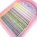 Eyelash Clusters & Volume Lashes Mix - DD-Curl 11Rows Spikes 01 - DIY Manga Style Eyelash Extensions