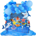 Halloween Shark Trunk or Treat Decorations Party Kit - Undersea Theme, 71 Pieces