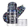 Black Body Glitter Stick for Face Hair & Body Halloween Sparkle - DAGEDA
