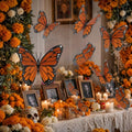 18 Pcs Large Monarch Butterfly Decoration for Dia De Los Muertos - Fall & Halloween Decor - Variation of THIS listing