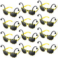Halloween Bee Glasses Costume Accessory - Black & Yellow, 12 Pack - Bee / Black / 12