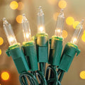 Christmas String Lights 50 Count 13ft Incandescent Bulb Mini Lights for Indoor Outdoor Decor