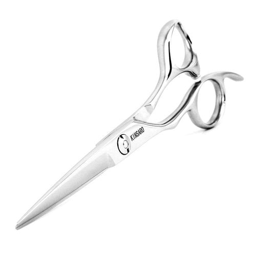 Hair Scissors left hand 5.5 Inch Hair Shears Left Hand Hair Cutting Scissors Lefty Barber Shears Left Handed KINSARO for Hairdresser Barber or Home Use