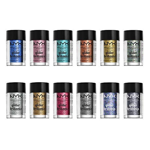Face & Body Glitter - Teal Loose Glitter with Primer, 0.08 Oz - Pack of 1