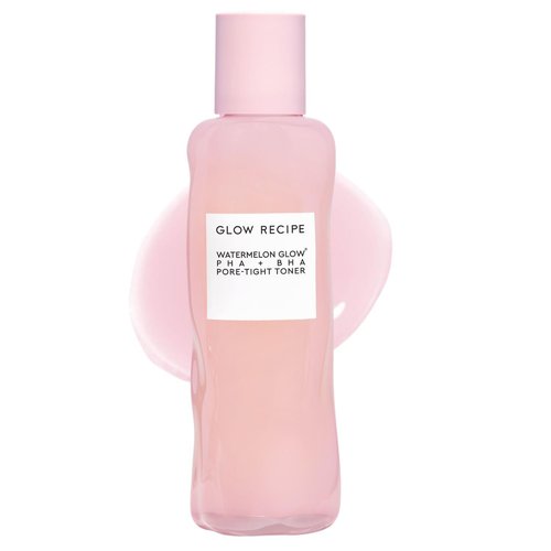 Glow Recipe PHA + BHA Face Toner - Korean Exfoliating Toner for Pores, Hydrating Watermelon & Cactus Water (150ml)
