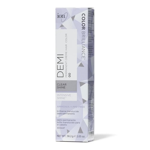 Ion Intensive Shine Demi Permanent Hair Color - 00 Clear | Vibrant Shine & Long-Lasting Results