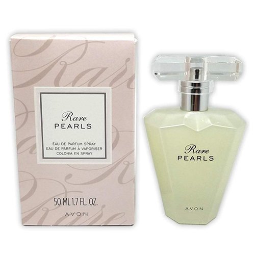 AVON Rare Pearls Eau De Parfum for Women - Long-Lasting Floral Fragrance with Magnolia & Rosewood | 1.7 fl oz Travel Size