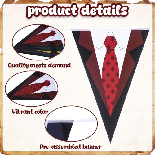 Wizard Themed Pennant Banner 49 Ft - Tie Bunting for Fantasy Events, Classic / Wizard Variation