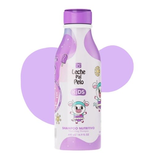 Leche Pal Pelo Kids Nourishing Shampoo - Gentle Daily Cleansing, Sulfate & Paraben-Free | 14.9 fl. oz.