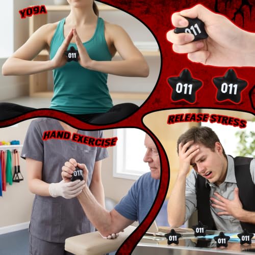 Jenaai 24 Pcs Strange Themed Stress Relief Balls
