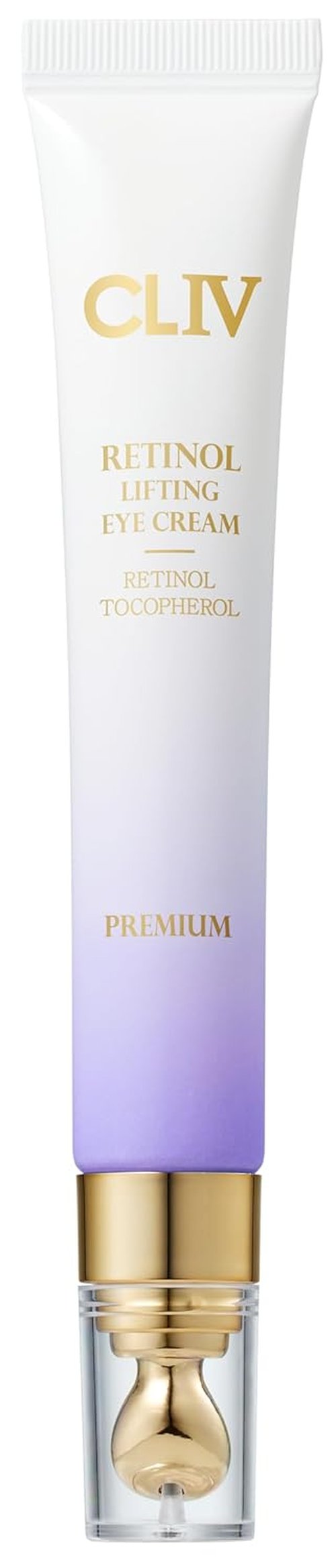 CLIV Retinol Lifting Eye Cream - Nourishing Formula for Puffiness Relief | 0.67 Fl Oz with Special Applicator