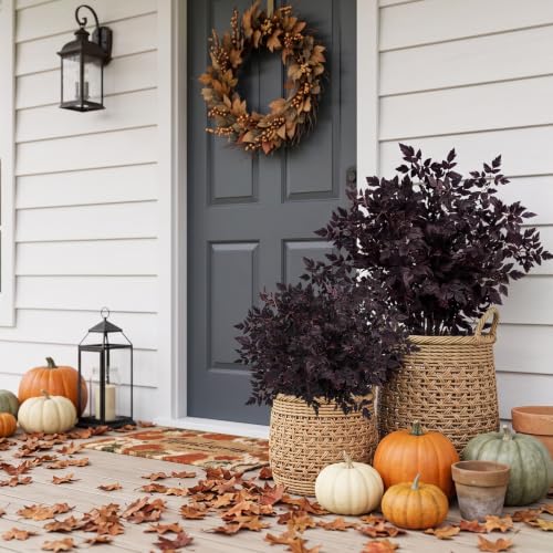 32in Fall Artificial Stems Branches for Vases - Set of 10 - Autumn Decor