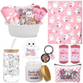 Pink Halloween Boo Gift Basket for Women - 8 Pcs Festive Stuffer Set