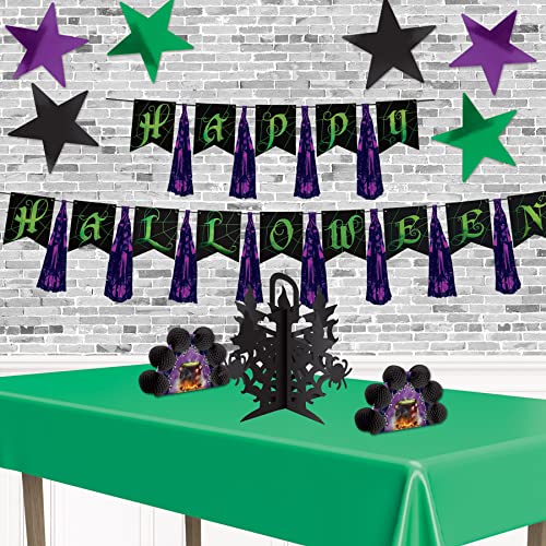 Black Foil Star Cutouts - 24 Pack 15 Inch Party Decorations for Wall & Table