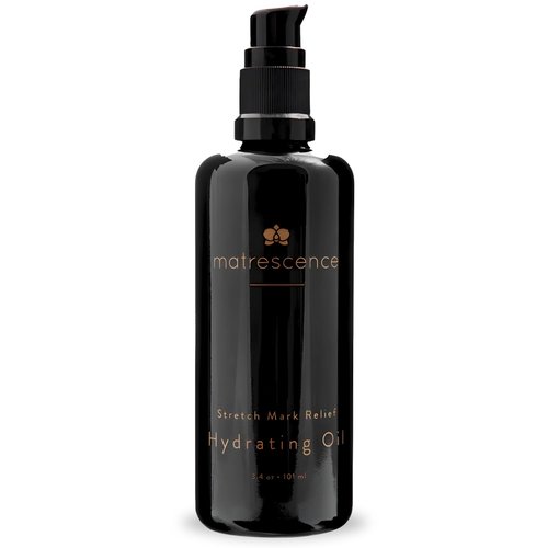 Matrescence Stretch Mark Relief Belly Oil - Hydrating Spa-Quality Maternity Treatment | Pregnancy-Safe 3.4oz