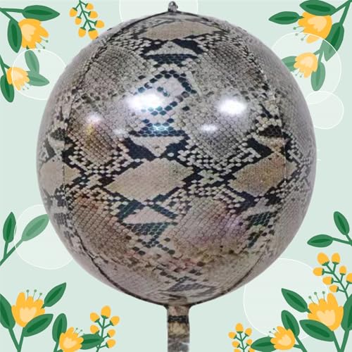 Python Pattern 22-Inch Inflatable Balloon Set - Jungle Safari Party Decorations