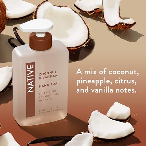Native Liquid Hand Soap with Coconut & Vanilla - 13 oz Pack of 1