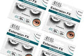Ardell Lash Extension FX B Curl False Eyelashes - 1 Pack of 4, Natural Look