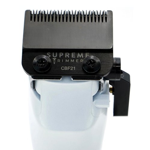 Supreme Trimmer DLC Coated Steel Replacement Blade CBF21 | Fade Blade for Darkstar72 & Most Hair Clippers | Black