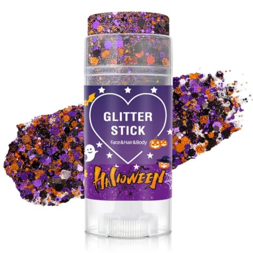 Halloween Body Glitter Stick with Chunky Sequin Gel - Color50