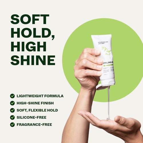 Scandinavian Biolabs Natural Hair Styling Gel - Strong Hold & Shine | 100ml