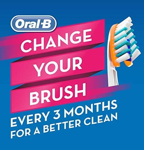 Oral-B Pro-Health Cross Action Advanced Toothbrush, Medium - 8 pack