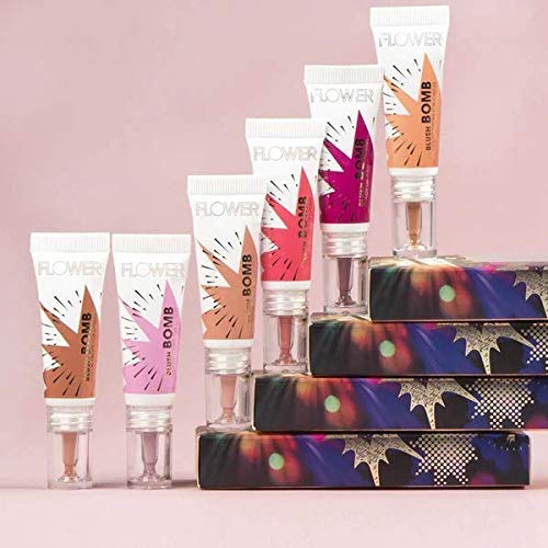 FLOWER Beauty Liquid Blush - Silky Gel Cream for Cheeks | Buildable Radiant Finish - Vegan (Bubbly)