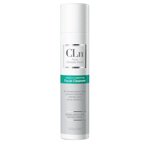 CLn® Facial Cleanser - Hydrating Formula for Dry, Eczema-Prone Skin | Fragrance-Free, 3.4 fl. oz.