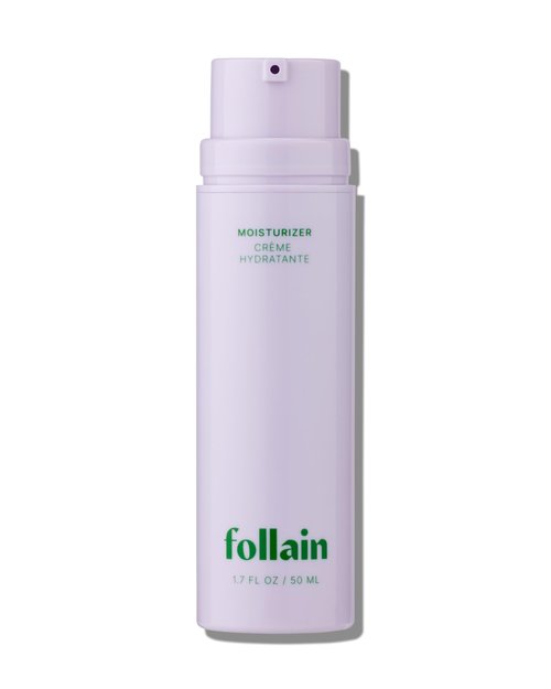 Follain Lightweight Daily Moisturizer for All Skin Types | Hyaluronic Acid, Peptides, Retinol-Alternative Bakuchiol - Deeply Hydrates + Visibly Plumps Skin - Clean Beauty, Vegan & Cruelty-Free