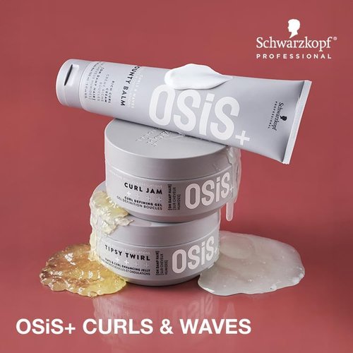 OSiS+ Bounty Balm - Curl Cream for Frizz Control & Enhanced Natural Texture