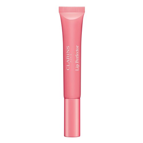 Clarins Lip Perfector - Peptide Plumping Hydrating Lip Gloss | Non-Sticky Shine with Vanilla Scent | 0.35 Ounces