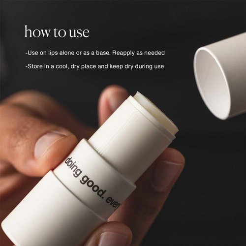 EvolveTogether Lip Balm - Plant-Powered Hydration with Calming Lavender | Multi-Use Stick for Lips, Cuticles, Cheeks | 1 Oz, Made in USA