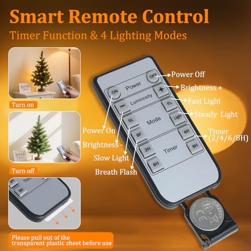 USB Rechargeable Wine Bottle Lights with Cork & Remote Control