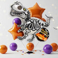 Halloween Skeleton Dinosaur Balloon Kit - 15PCS Party Decorations for Kids & Halloween