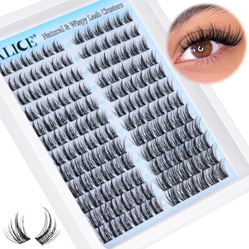 Anime Style Lash Clusters Q - Wispy Natural Look 10-16mm 144pcs - DIY False Eyelashes