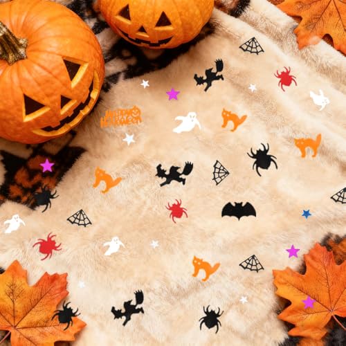 Halloween Confetti Glitter Table Decorations - Halloween Style-a