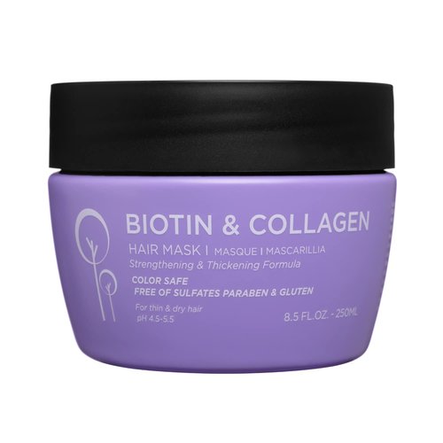 Luseta Biotin & Collagen Hair Mask - Nourishing Treatment for Dry, Damaged Hair | 8.5 oz