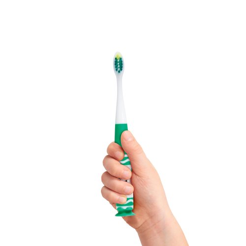 GUM Crayola Pip-Squeaks Kids' Toothbrush, Ultra-Soft, Ages 3+, 1 Count (Pack of 4)