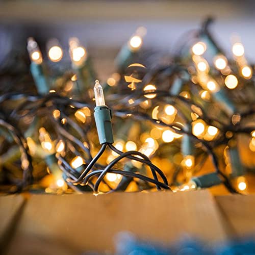 FUNPENY Warm White Christmas String Lights 2 Pack 300 Count 60ft Indoor Outdoor