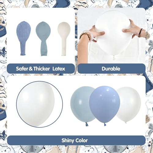 Pink Blue Snowflake Balloon Arch Kit - Wonderland Holiday Party Decorations