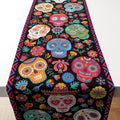 Dia De Los Muertos Sugar Skull Table Runner - Day of the Dead Decor for Mexican Altar - Variation of THIS listing