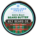 Kilt Beard Co. Highlands Frost Beard Butter for Men- Best beard Moisturizer & Conditioner- All-Natural Shea & Mango Butter- Softens & Hydrates Dry, Coarse Beards- Earthy, Spearmint, & Cypress Scent.
