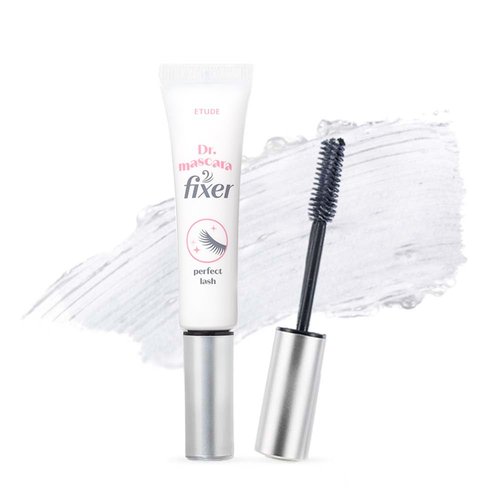 ETUDE Dr. Mascara Fixer - All-Day Curl Hold & Volumizing Formula | Smudge-Proof Transparent (0.203 Fl Oz)