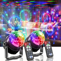 Bronze 2-Piece Voice Controlled Party Lights with Remote – Multi-Color LED String Lights