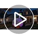 Inflatable Witch with Cauldron Halloween Yard Decor - RGB Lighted, 6ft, Outdoor Decorations - Variation of Witch Cauldron