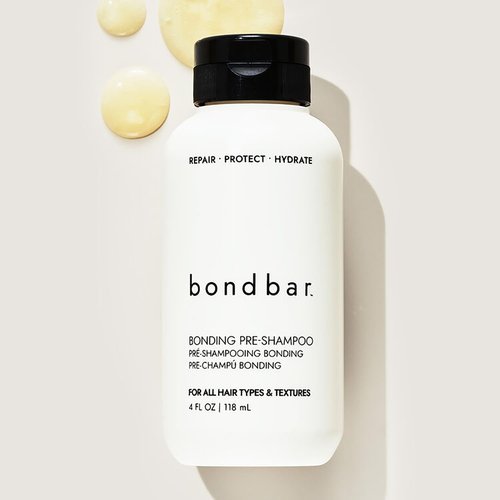 Bondbar PreShampoo Repair Treatment - Strengthens & Moisturizes Damaged Hair, Reduces Breakage & Frizz, 4 Fl. Oz.