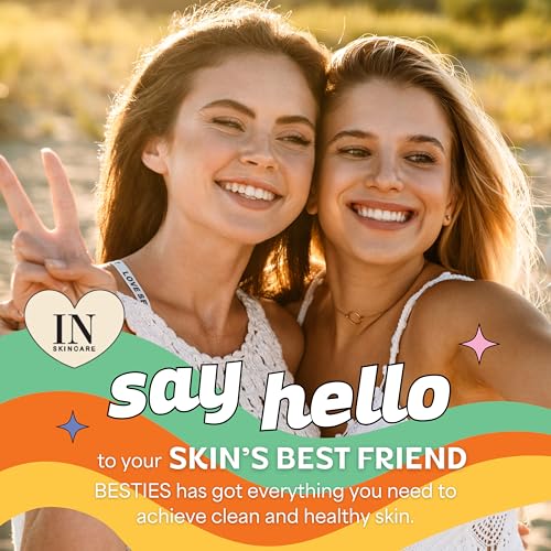 InstaNatural Besties Kids & Teens Skincare Set with Fresh Citrus - 4 Pack