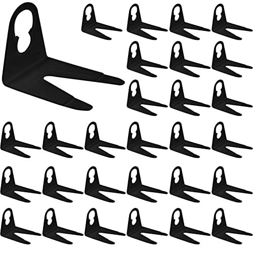 Black Christmas Light Clips 200 Pcs for C7 C9 Bulbs - Outdoor Shingle Light Mounts