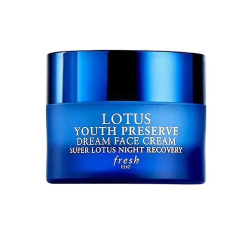 Fresh Lotus Youth Preserve Night Cream - Hydrating Anti-Aging Formula | 0.23 oz / 7 ml