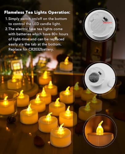 30 Pack Flameless LED Luminary Bags with Candles for Halloween Christmas Party Decoration - Nativity Variation